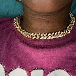Gold Cuban Link Detachable Butterfly Necklace